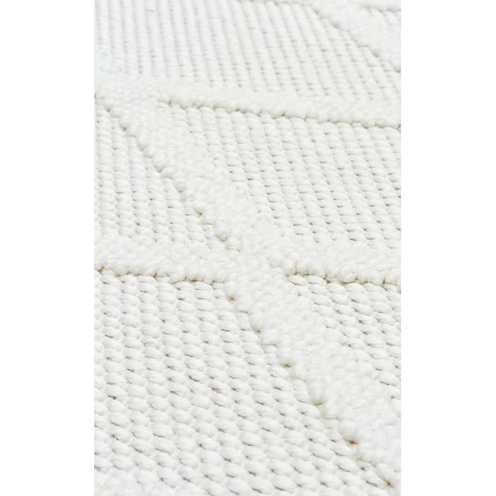 Cozy CZY 04 Cream Hav Toz Vermez Modern Örgü Dokuma Makine Halısı