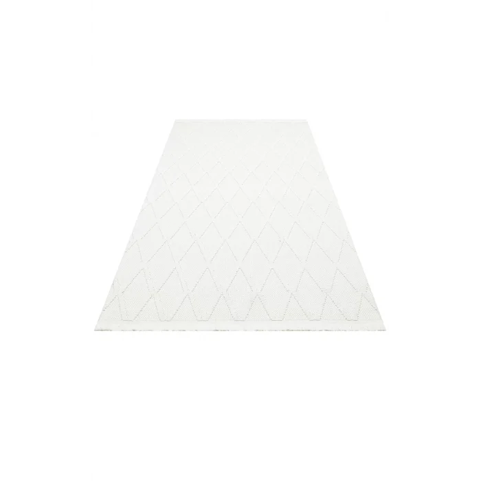 Cozy CZY 04 Cream Hav Toz Vermez Modern Örgü Dokuma Makine Halısı