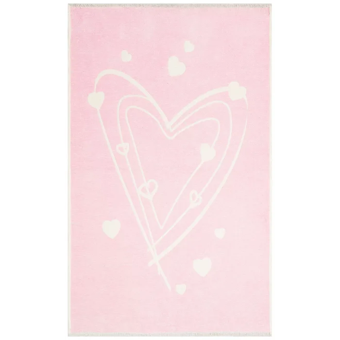 MIA COTTON HALI 0003 Yıkanabilir Çift Taraflı Pofuduk Dokuma Pamuk Kilim