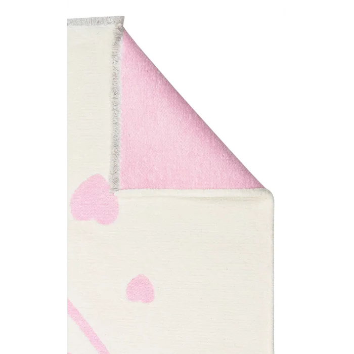 MIA COTTON HALI 0003 Yıkanabilir Çift Taraflı Pofuduk Dokuma Pamuk Kilim