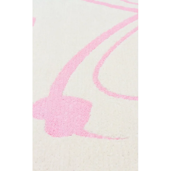 MIA COTTON HALI 0003 Yıkanabilir Çift Taraflı Pofuduk Dokuma Pamuk Kilim