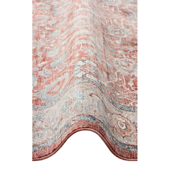 NAVARA HALI 0002 Geleneksel Uşak Desenlerine Sahip Vintage Görünümlü Yüksek Kalite Sık Dokuma Salon Halısı