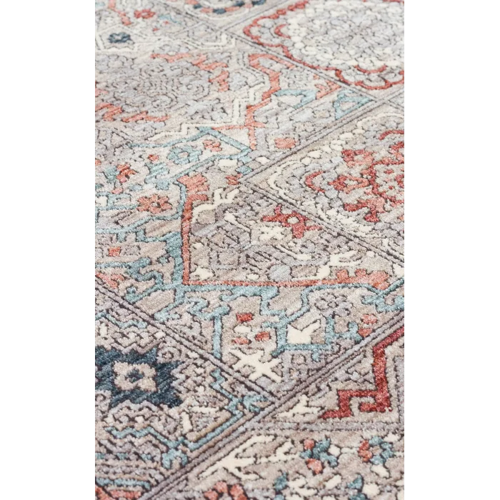 NAVARA HALI 0009 Geleneksel Uşak Desenlerine Sahip Vintage Görünümlü Yüksek Kalite Sık Dokuma Salon Halısı