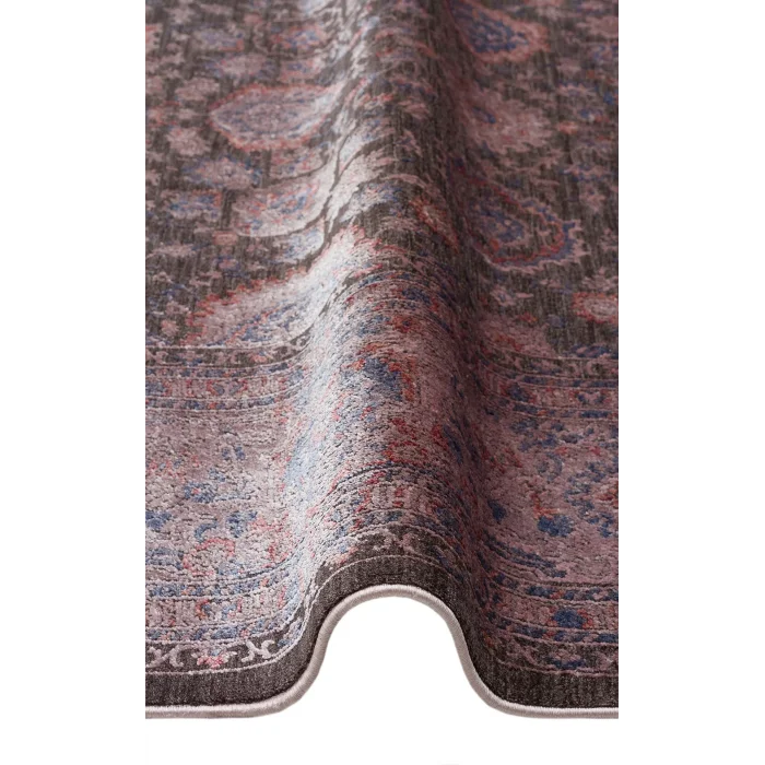 LAHOR HALI 0001 Özel Boyama İşlemi İle Üretilen Yüksek Alçak Dokuya Sahip Zengin Renkli Şık Salon Halısı