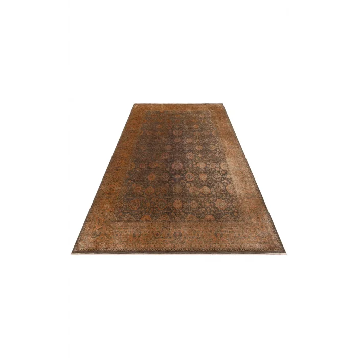 LAHOR HALI 0008 Özel Boyama İşlemi İle Üretilen Yüksek Alçak Dokuya Sahip Zengin Renkli Şık Salon Halısı