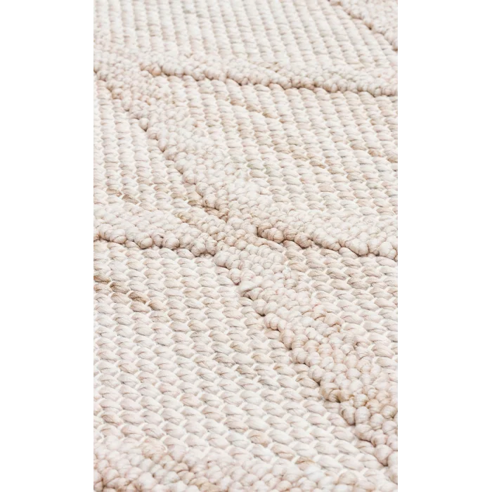 Cozy CZY 04 Beige Hav Toz Vermez Modern Örgü Dokuma Makine Halısı