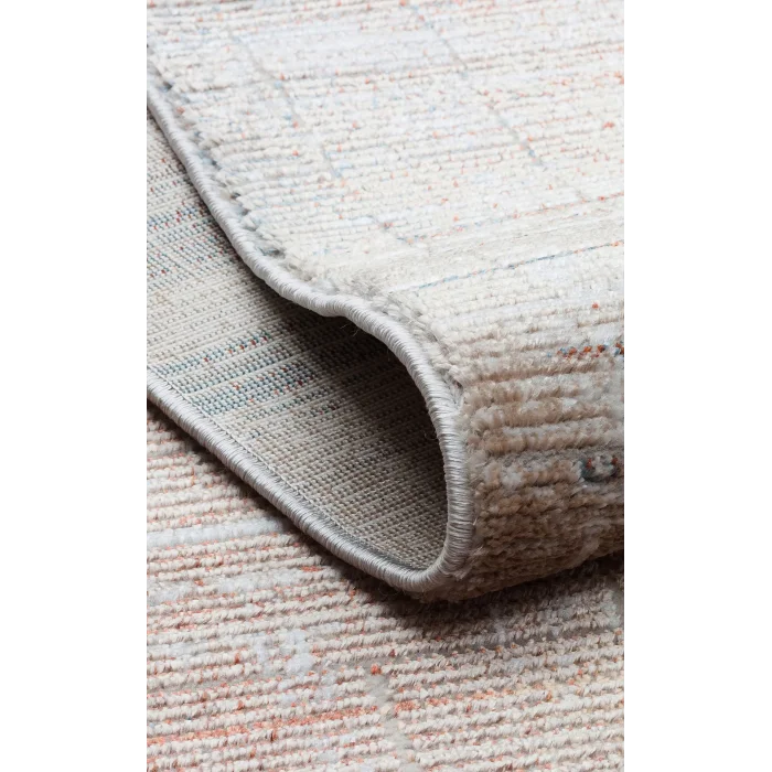 TALYA HALI 0024 Parlak Dokulu Modern Desen ve Renkli Metalik Işıltılı Makine Halısı