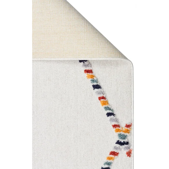 Terazzo 04 Multy Hav Toz Vermez Yumuşak Dokulu Etnik Örgü Desenlere Sahip Modern İskindinav Halı