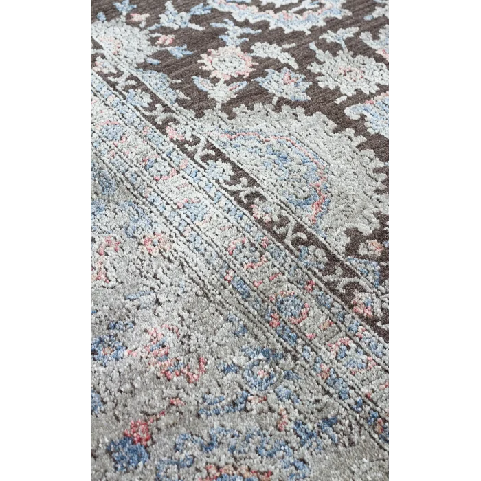 LAHOR HALI 0009 Özel Boyama İşlemi İle Üretilen Yüksek Alçak Dokuya Sahip Zengin Renkli Şık Salon Halısı