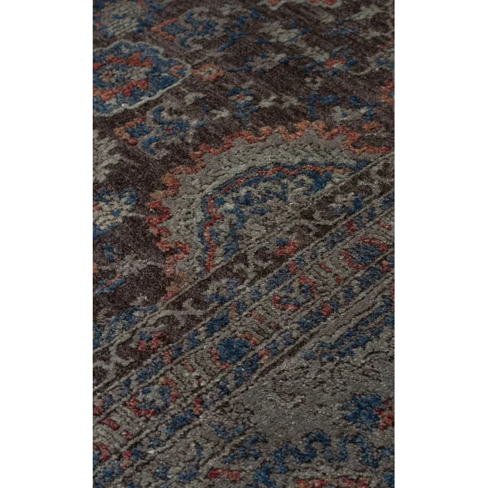 LAHOR HALI 0009 Özel Boyama İşlemi İle Üretilen Yüksek Alçak Dokuya Sahip Zengin Renkli Şık Salon Halısı