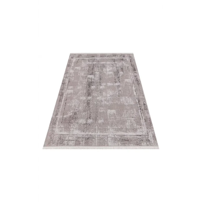 TORINO HALI 0126 Sık Dokuma Dökümlü Yere Oturan Hav Toz Vermez Yıkanabilir Kaymaz Tabanlı Modern Halı