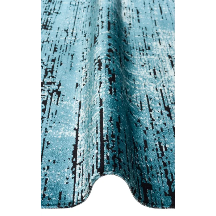 SATEEN HALI 0546 Hav Toz Vermez Yıkanabilir Kaymaz İnce Dokuma Modern Halı