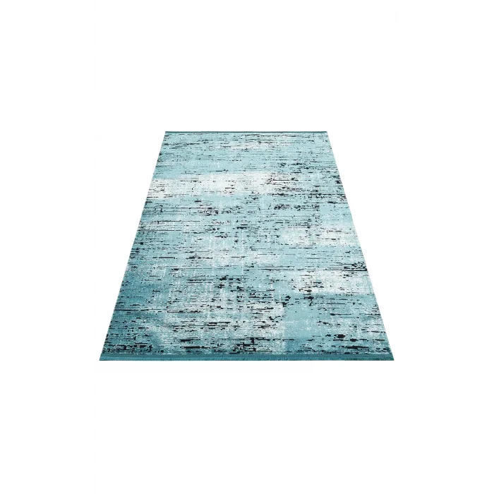 SATEEN HALI 0546 Hav Toz Vermez Yıkanabilir Kaymaz İnce Dokuma Modern Halı