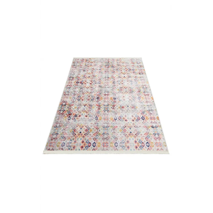 SIESTA NEO 0020 Otantik Geleneksel Desenli Yıkanabilir Renkli Baskı Kilim