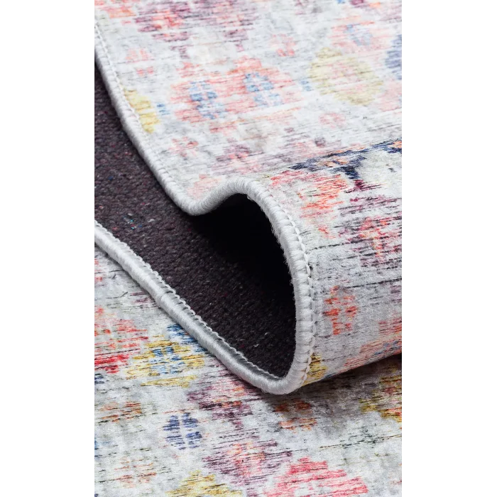 SIESTA NEO 0020 Otantik Geleneksel Desenli Yıkanabilir Renkli Baskı Kilim