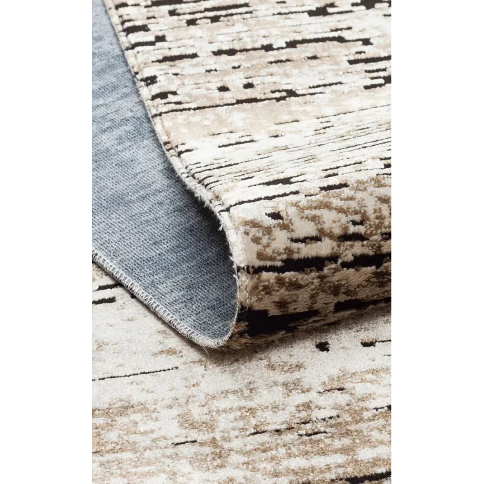 SATEEN HALI 0528 Hav Toz Vermez Yıkanabilir Kaymaz İnce Dokuma Modern Halı