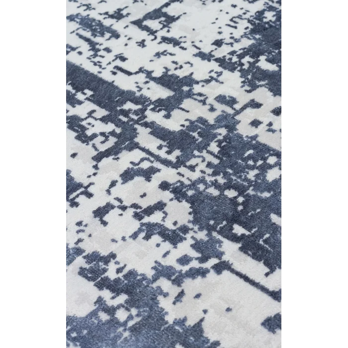 Cordoba Db 01 Denim Nw Parlak Yüksek Alçak Dokulu Modern Makine Halısı