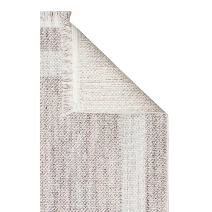 Cozy CZY 05 Grey Hav Toz Vermez Modern Örgü Dokuma Makine Halısı