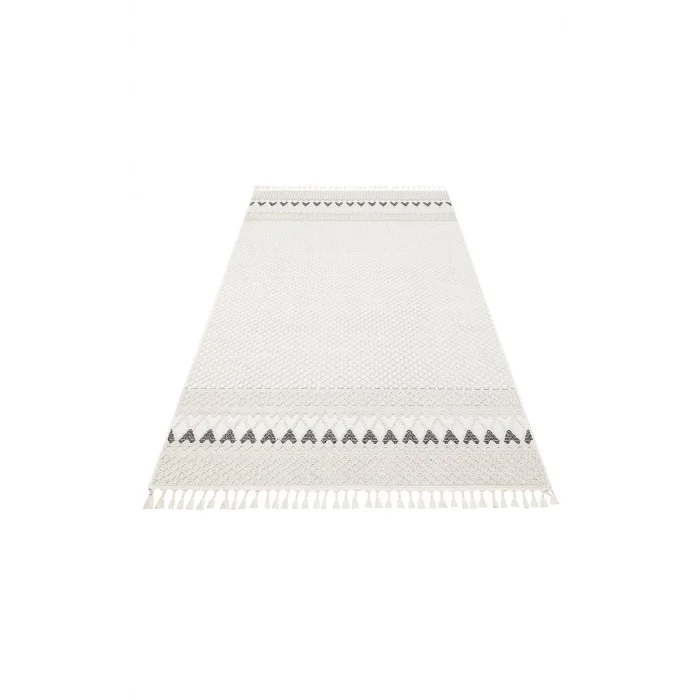 Cozy CZY 07 Cream Beige LW Hav Toz Vermez Modern Örgü Dokuma Makine Halısı