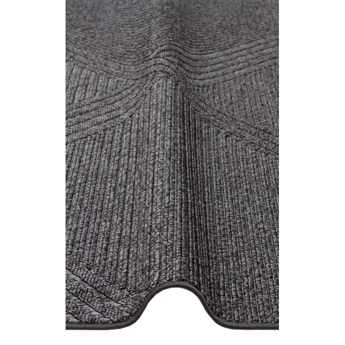 Cozy CZY 08 Antrasit LW Hav Toz Vermez Modern Örgü Dokuma Makine Halısı