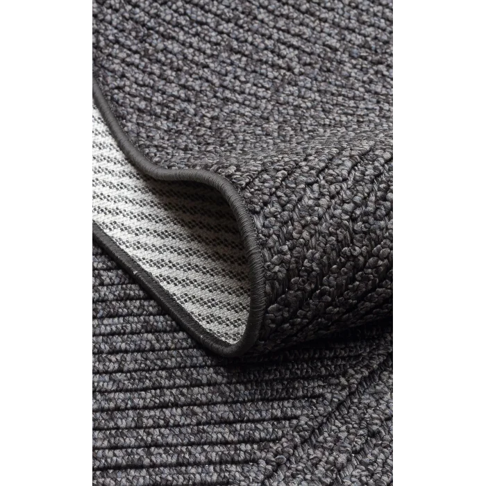 Cozy CZY 08 Antrasit LW Hav Toz Vermez Modern Örgü Dokuma Makine Halısı