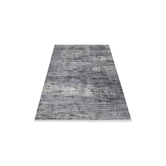 SATEEN HALI 0525 Hav Toz Vermez Yıkanabilir Kaymaz İnce Dokuma Modern Halı