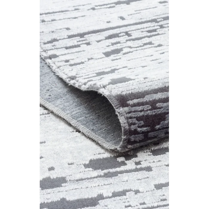 SATEEN HALI 0525 Hav Toz Vermez Yıkanabilir Kaymaz İnce Dokuma Modern Halı