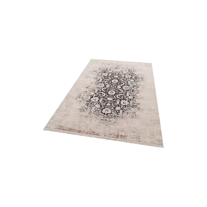 Cordoba Db 02 Ivory Mıx Vizon Nw Parlak Yüksek Alçak Dokulu Modern Makine Halısı