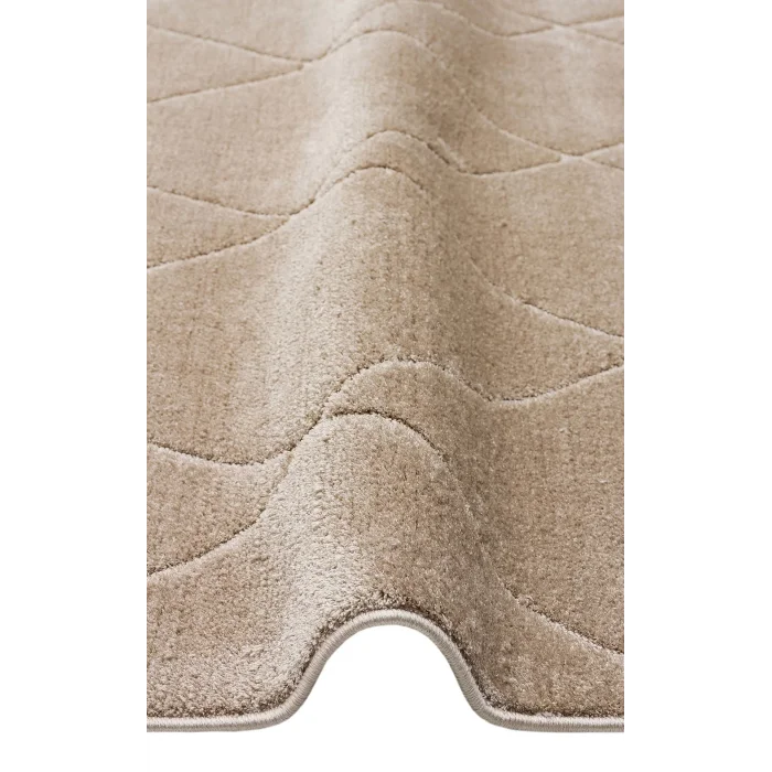 MISSORI HALI 0119 Hav Toz Vermez Sade Desenli Yumuşak Dokulu Modern Makine Halısı