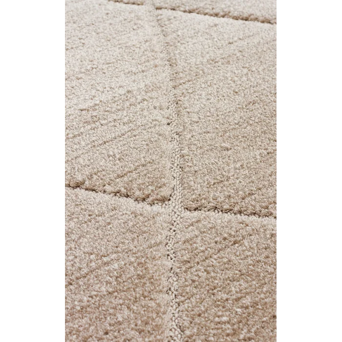 MISSORI HALI 0119 Hav Toz Vermez Sade Desenli Yumuşak Dokulu Modern Makine Halısı