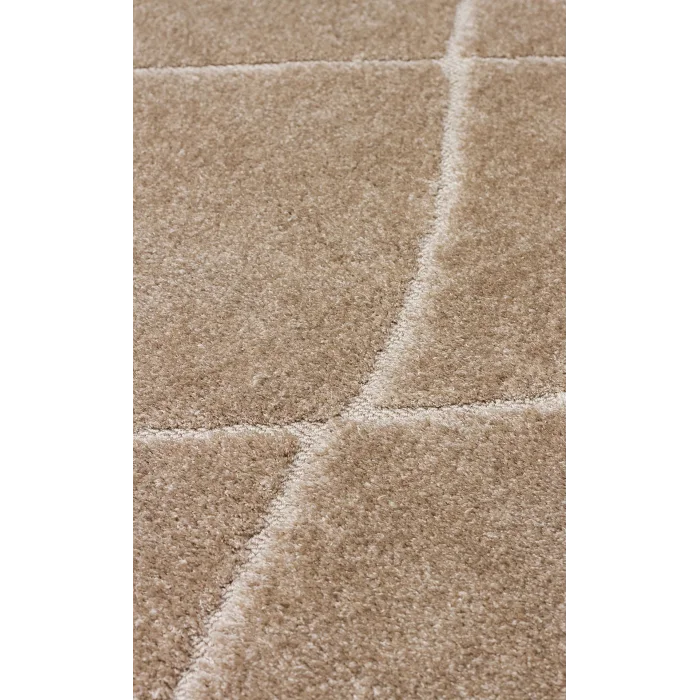 MISSORI HALI 0119 Hav Toz Vermez Sade Desenli Yumuşak Dokulu Modern Makine Halısı