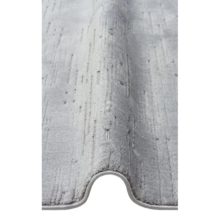 MISSORI HALI 0155 Hav Toz Vermez Sade Desenli Yumuşak Dokulu Modern Makine Halısı