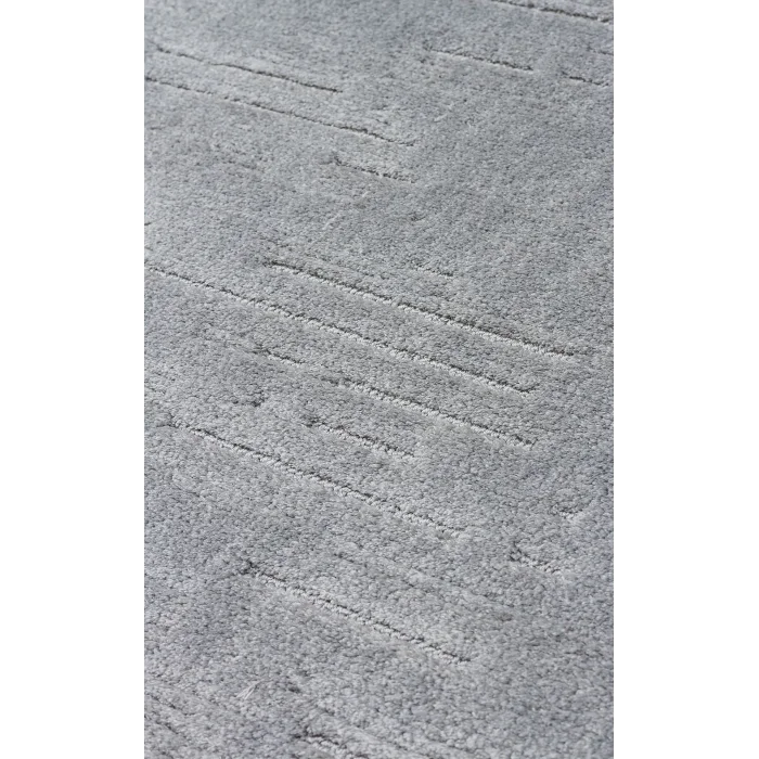 MISSORI HALI 0155 Hav Toz Vermez Sade Desenli Yumuşak Dokulu Modern Makine Halısı