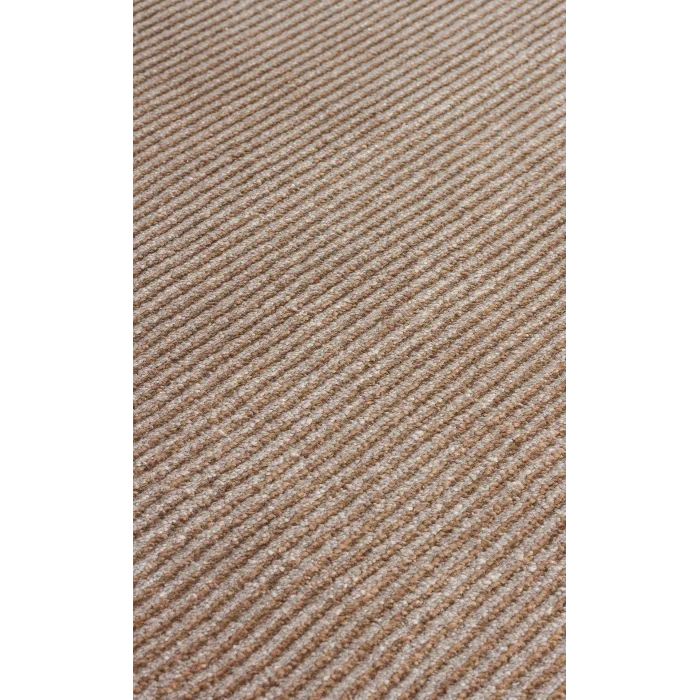 Napoli NAP 01 Vizon Grey Sade Desenli Modern Sık Dokuma Makine Halısı