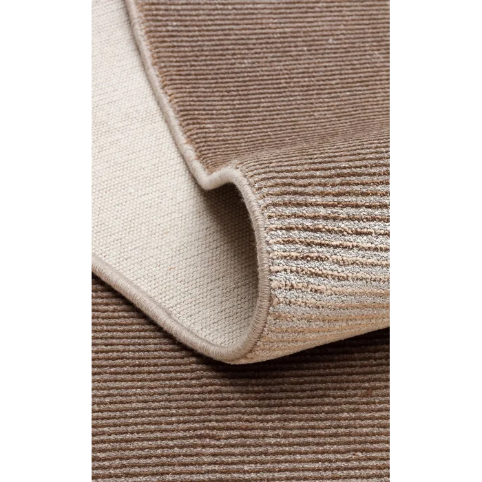 Napoli NAP 01 Vizon Grey Sade Desenli Modern Sık Dokuma Makine Halısı