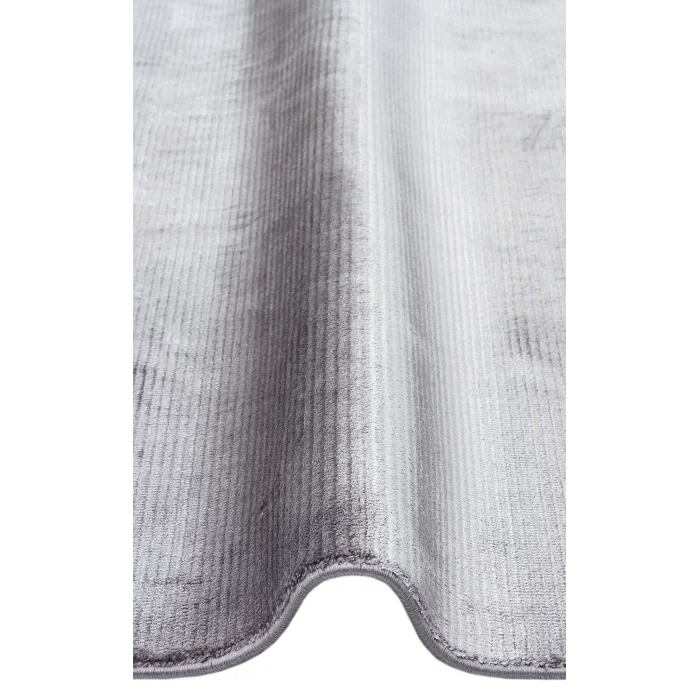 Napoli NAP 01 Antrasit Sade Desenli Modern Sık Dokuma Makine Halısı