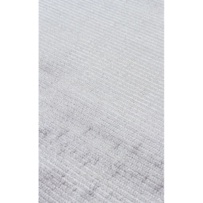 Napoli NAP 01 Antrasit Sade Desenli Modern Sık Dokuma Makine Halısı