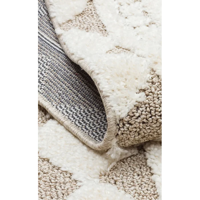 SYDNEY HALI 0043 Hav Toz Vermez Modern Bukleli Makine Halısı