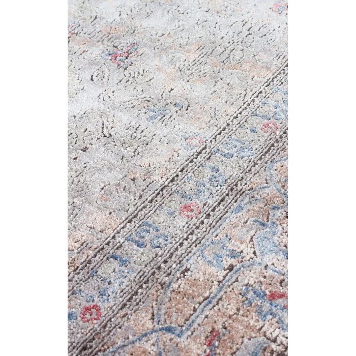 LAHOR HALI 0033 Özel Boyama İşlemi İle Üretilen Yüksek Alçak Dokuya Sahip Zengin Renkli Şık Salon Halısı