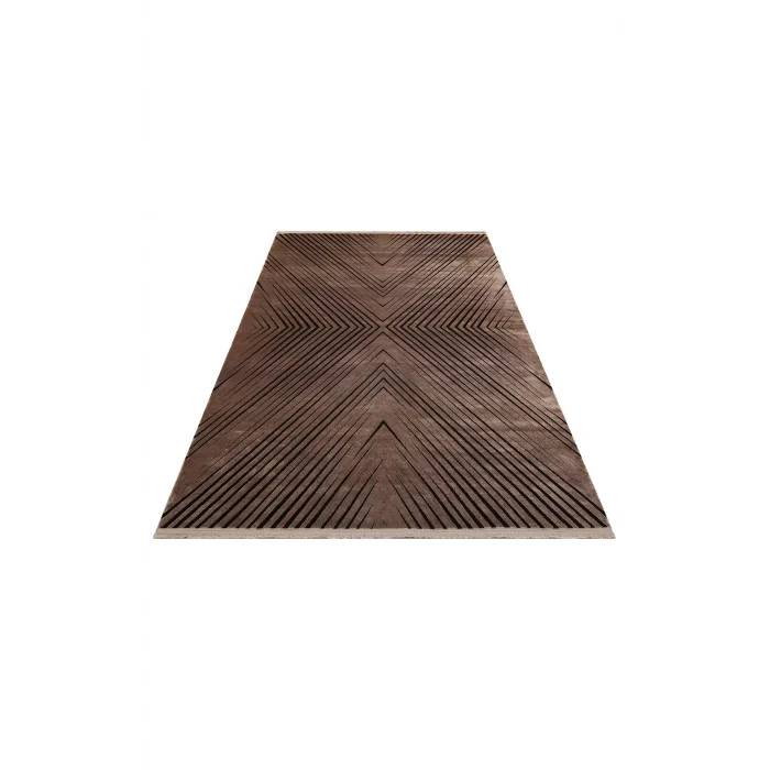 Cordoba Db 06 Antrasit Vizon Nw Parlak Yüksek Alçak Dokulu Modern Makine Halısı