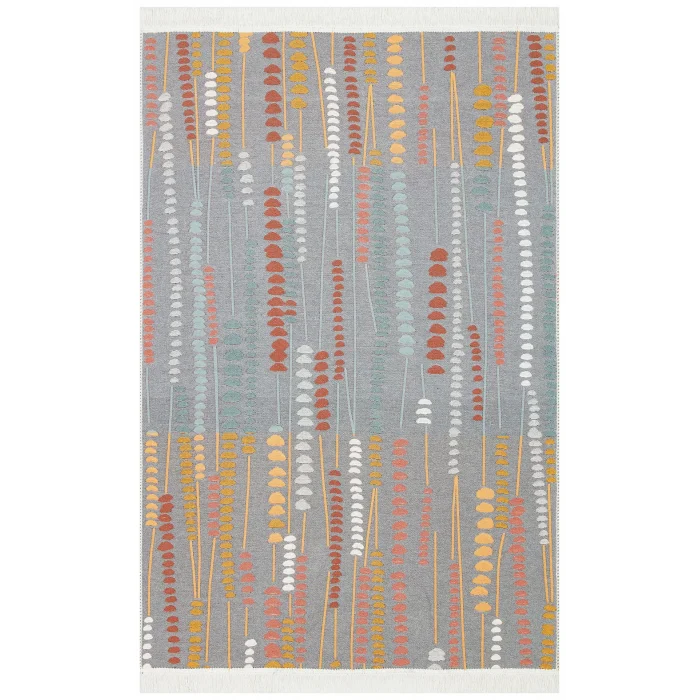 Arya Ar 34 Multy %100 Geri Dönüşümlü Pamuktan Çift Taraflı Yıkanabilir Modern Dekoratif Kilim