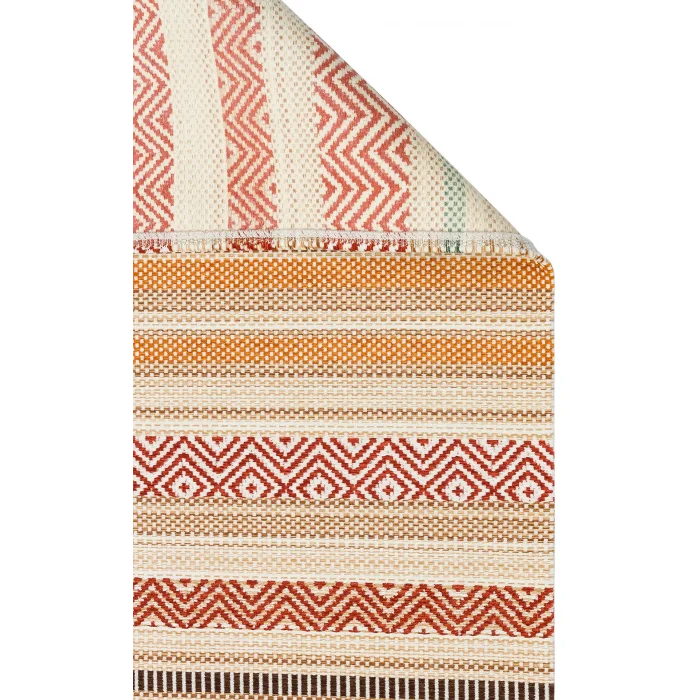 Aztec Az 01 Terra Antibakteriyel Hav Toz Vermez Yıkanabilir Kaymaz Modern İnce Dokuma Kilim