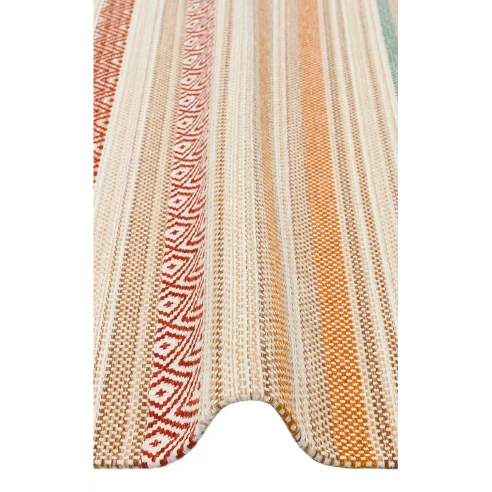 Aztec Az 01 Terra Antibakteriyel Hav Toz Vermez Yıkanabilir Kaymaz Modern İnce Dokuma Kilim