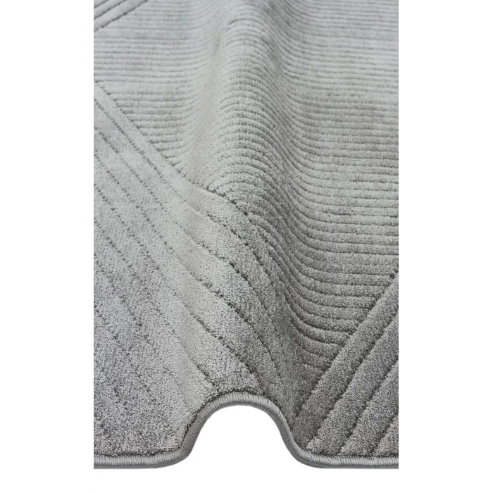 MISSORI HALI 0115 Hav Toz Vermez Sade Desenli Yumuşak Dokulu Modern Makine Halısı