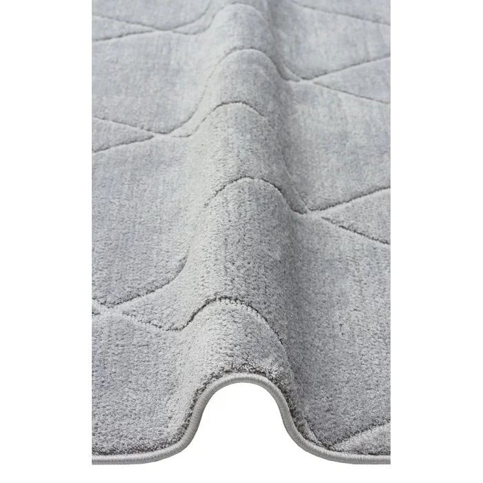 MISSORI HALI 0128 Hav Toz Vermez Sade Desenli Yumuşak Dokulu Modern Makine Halısı