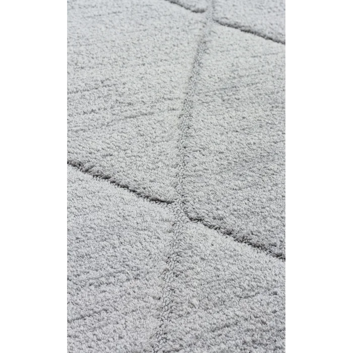 MISSORI HALI 0128 Hav Toz Vermez Sade Desenli Yumuşak Dokulu Modern Makine Halısı