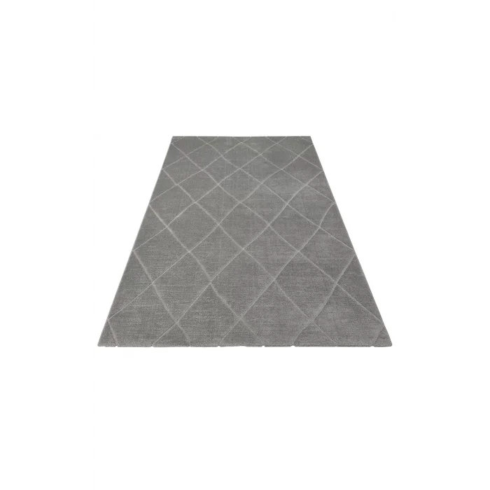 MISSORI HALI 0128 Hav Toz Vermez Sade Desenli Yumuşak Dokulu Modern Makine Halısı