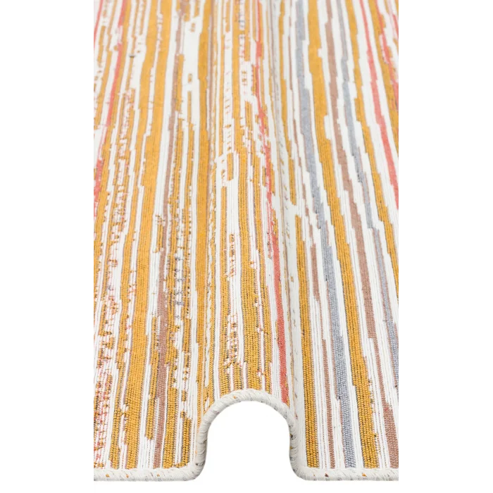 Arya Ar 35 Multy %100 Geri Dönüşümlü Pamuktan Çift Taraflı Yıkanabilir Modern Dekoratif Kilim