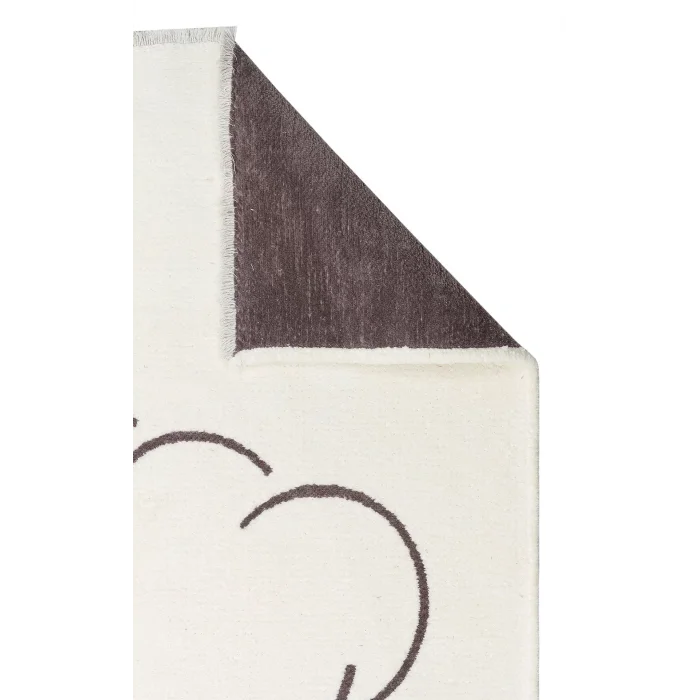 MIA COTTON HALI 0011 Yıkanabilir Çift Taraflı Pofuduk Dokuma Pamuk Kilim