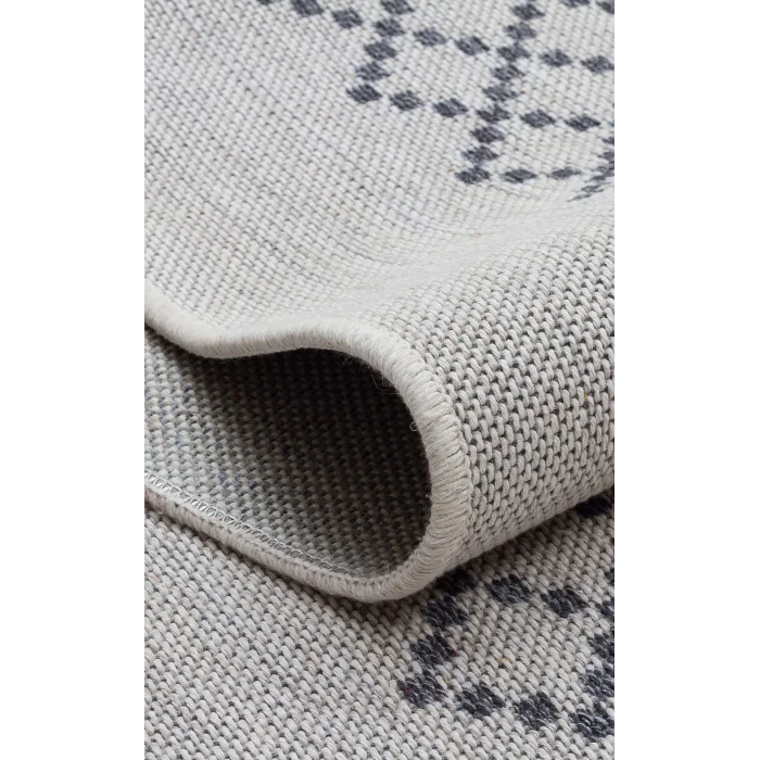 PANAMA KILIM 0002 Natural Yıkanabilir Kaymaz Tabanlı Tok Dokuma Kilim